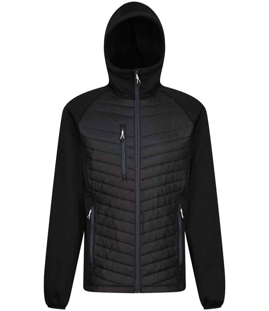 Regatta Navigate Hybrid Jacket - Black/Seal Grey